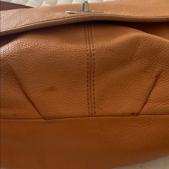 Coach pebbled leather camel tone bag - Picture 14 of 15